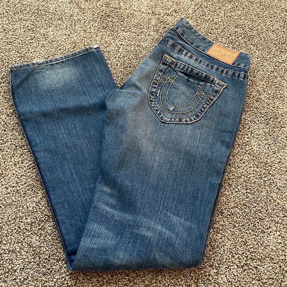 True religion distressed jeans